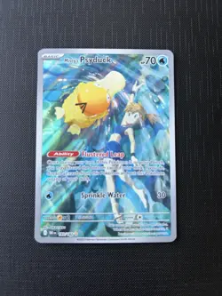 Pokemon TCG Misty's Psyduck Destined Rivals 193/182 Illustration Rare Card - Image 1