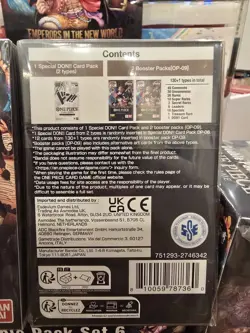 1x - One Piece DP-06 Emperors in the New World Double Pack OP09 Set Vol.6 Sealed - Image 3