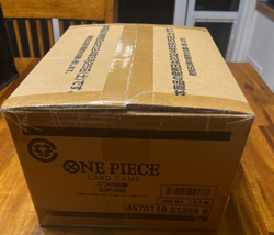 **Sealed Japanese OP-08 One Piece Card Game Two Legends Booster Box** CASE - Image 2
