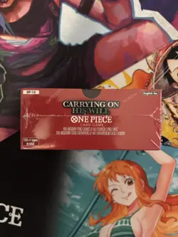 One Piece OP-13 Carrying on His Will New Booster Box English Sealed - Image 4