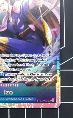 One Piece - Izo - St22-002 SR - Image 4