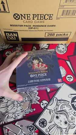 🔥One Piece TCG OP-01 BLUE BOTTOM Romance Dawn Booster Box with Display🔥 - Image 2
