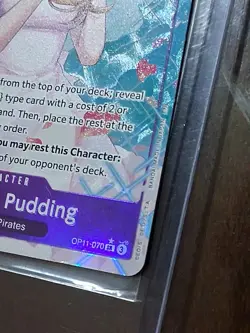 CHARLOTTE PUDDING - OP11-070 - One Piece - ALT ART - English - SR - Image 4