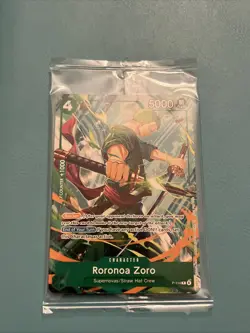 One Piece TCG - Roronoa Zoro, P-114, 2026 C2E2 Promo Card, English Sealed - Image 1