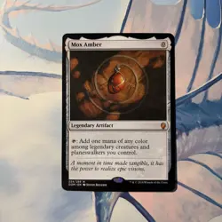 MTG Mox Amber Dominaria Regular Mythic Rare NM Card x1 - Image 1
