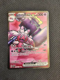 Pokemon TCG PAL EN ex Holo Lot Tinkaton Blastoise Wo-Chien Chi-Yu (4 Cards) - Image 4