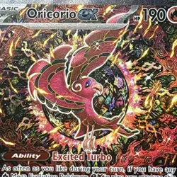 Oricorio ex 024 Pokemon TCG Mega Evolution Charizard UPC Black Star Promo Card - Image 5