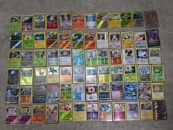Lot Mix Of 72 Holographic Pokemon Cards - Image 1