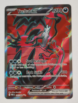 Yveltal EX 105/088 Perfect Order Full Art Holo Rare Pokemon Card NM - Image 1