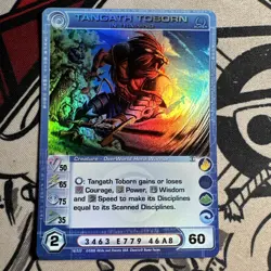 Tangath Toborn in Training Super Rare 1st Edition 10/222 Chaotic TCG Card - Image 1