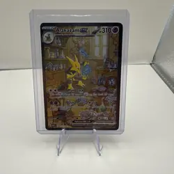 Pokemon Alakazam EX TCG Scarlet Violet-151 Holo Full Art Card 201/165 #2 - Image 1