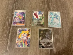 Pokemon 5 Card Lot IR/SIR/AA NM-MP Jirachi Mewtwo Medicham Articuno Iono - Image 1
