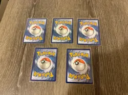 Pokemon 5 Card Lot IR/SIR/AA NM-MP Jirachi Mewtwo Medicham Articuno Iono - Image 2
