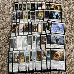 Magic the Gathering 50 White Rare Card Lot - Image 1