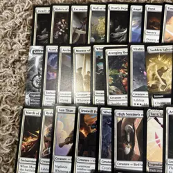 Magic the Gathering 50 White Rare Card Lot - Image 2