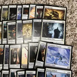 Magic the Gathering 50 White Rare Card Lot - Image 3