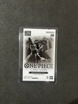 Welcome Pack Vol. 1 One Piece Promo Prize Card Pack NEW SEALED - Image 1