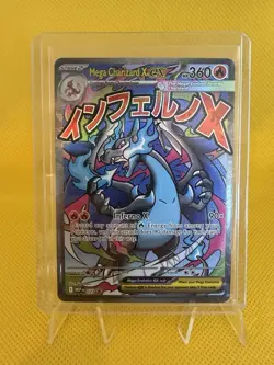 Mega Charizard X ex #023 Mega Evolution Promo Pokemon Card - Image 1