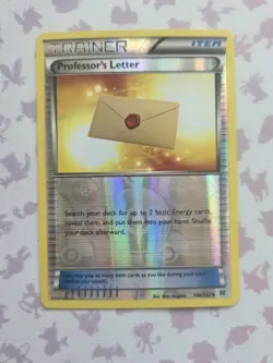 Pokemon Professor's Letter XY 123/146 Holo Trainer Pokemon Tcg Card NM +🎁 - Image 1