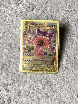 Gengar VMax HP320 Fear and Panic Super Rare Gold Accent Foil Fan Art Cards - Image 2