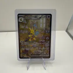 Pokemon Alakazam EX TCG Scarlet Violet-151 Holo Full Art Card 201/165 #1 - Image 1