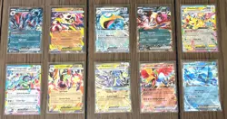 Pokemon TCG Ascended Heroes ALL FULL ART 10 Card Lot - Image 1