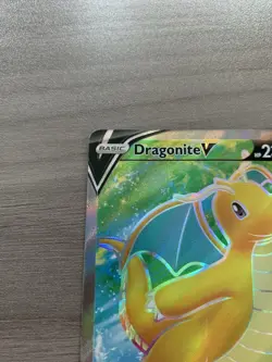 Dragonite V 076/078 Pokemon Go Holo Ultra Rare Pokemon Card 2022 - Image 3