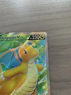 Dragonite V 076/078 Pokemon Go Holo Ultra Rare Pokemon Card 2022 - Image 4