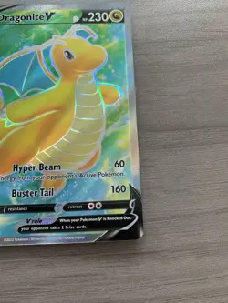Dragonite V 076/078 Pokemon Go Holo Ultra Rare Pokemon Card 2022 - Image 5