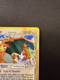 Charizard 4/100 Crystal Guardians Delta Species Holo Rare 120 HP Pokemon Card - Image 3