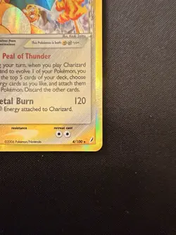 Charizard 4/100 Crystal Guardians Delta Species Holo Rare 120 HP Pokemon Card - Image 5