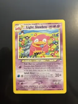 Light Slowbro 51/105 Neo Destiny Unlimited Edition Regular Card - Image 1