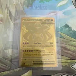 Pokemon Mega Zygarde EX Gold Secret Rare Full Art Foil Dragon Card 124/088 - Image 3