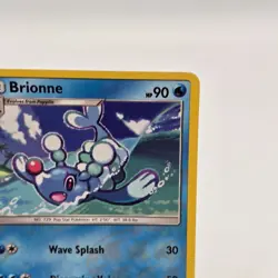 Pokemon TCG Brionne 40/149 Sun & Moon Reverse Holo Trading Card LP - Image 4
