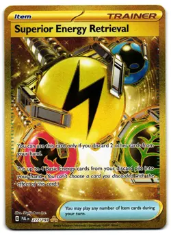 Superior Energy Retrieval 277/193 - Paldea Evolved Pokemon TCG - M/LP Card - Image 1