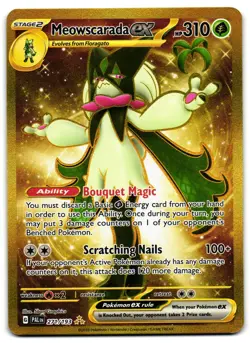 Meowscarada ex 271/193 - Paldea Evolved Hyper Rare Pokemon TCG - LP Card - Image 1