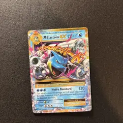 Pokemon TCG M Blastoise EX XY Evolutions Holo Rare Card 22/108 NM - Image 1