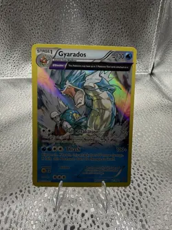 Gyarados 21/98 Holofoil Pokemon Card XY Ancient Origins Full Art Holo 2015 - Image 1