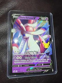 Dark Sylveon V SWSH134 SWSH: Sword & Shield Promo Cards Holo NM MINT - Image 2