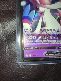 Dark Sylveon V SWSH134 SWSH: Sword & Shield Promo Cards Holo NM MINT - Image 4