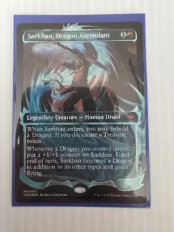Sarkhan, Dragon Ascendant (0403) (Showcase) Tarkir: Dragonstorm Foil - Image 1