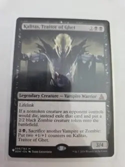 mtg, Kalitas, Traitor of Ghet The List Reprints Regular NM - Image 1