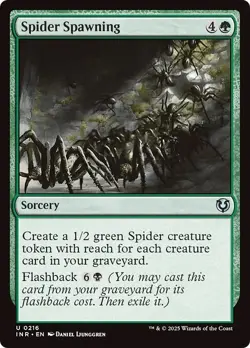 SPIDER SPAWNING x4 mtg NM-M Innistrad Remastered 4 Unc - Image 1