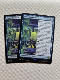 MTG TMNT Does Machines R0034 Rare Enchantment Teenage Mutant Ninja Turtles X2 - Image 1