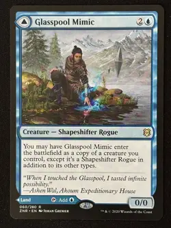 1x MTG Glasspool Mimic - Zendikar Rising (ZNR) #60 - Magic the Gathering - Image 3