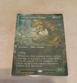 Ancient Bronze Dragon FOIL Secret Lair Drop MTG MINT 🔥🔥 - Image 1