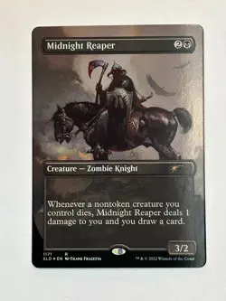 MTG Midnight Reaper SLD 1171 Foil R Lightly Played - Image 1