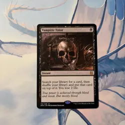 MTG Magic the Gathering Vampiric Tutor (112/265) Eternal Masters NM - Image 1