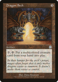 Dragon Arch #135 (MP) Apocalypse APC Magic MTG - Image 1