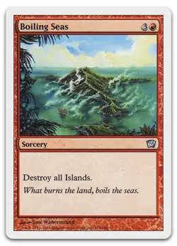 Boiling Seas #178 (LP) 9th Edition 9ED Magic MTG - Image 1